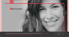 Desktop Screenshot of fortepharma.com